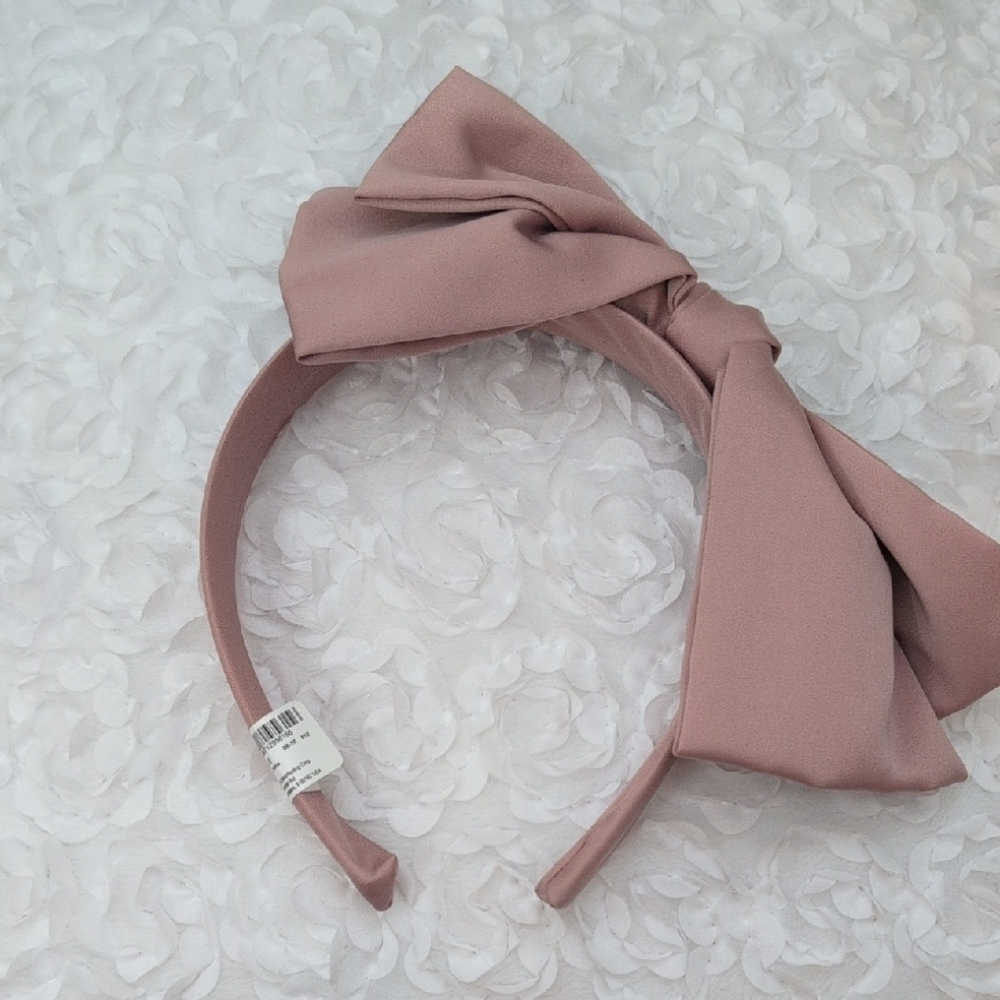 Icing Blush Pink Bow Headband